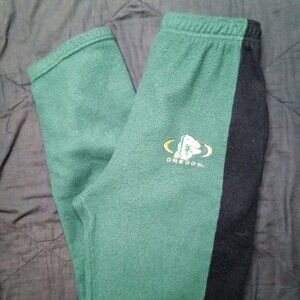 Vintage 90s Oregon Ducks Fleece Sweat Pants Joggers